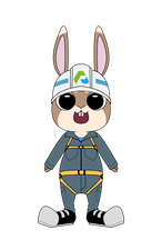 株式会社キンジョー　マスコットキャラクター　ウサキンジョー君