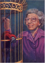just like this bird cannot enjoy when his cage is cleansed, the soul cannot be happy simply by bodily pleasure