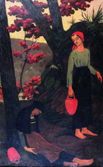 Paul Sérusier, Les porteuses d’eau ou La Fatigue, 1897, collection musée des beaux-arts de Brest métropole.