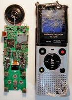 récupérer données dictaphone