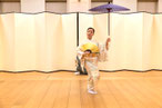 紫派藤間流 親睦勉強会 舞台より