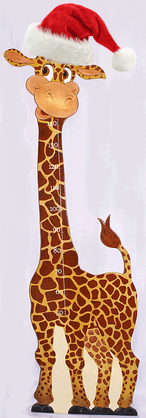 Giraffe, Meßlatte für Kids