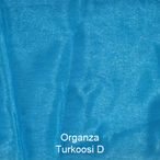 Organza Turkoosi D