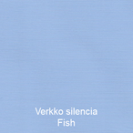 Joustava kangas verkko silencia Fish 60315