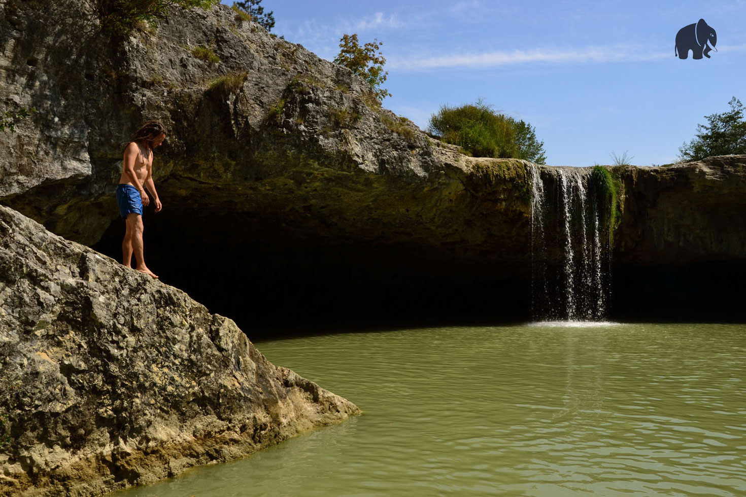 Zarecki Krov Waterfall, Croatia