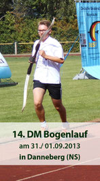 14. DM Bogenlaufen am 31./ 01.09.2013 in Dannenberg