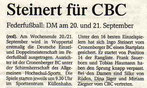 Westdeutsche Zeitung Bericht vom 03.09.2003