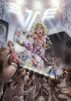 Poster per una rivista di musica