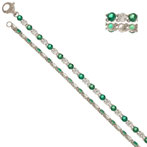 Bracciale Tennis In Oro Bianco- prezzi scontati  