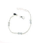 bracciale bambina oro bianco