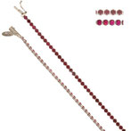 Bracciale Tennis In Oro Bianco- prezzi scontati  