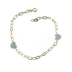 bracciale oro giallo bambina