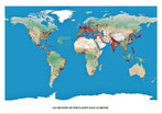 carte densités population Sociétés et environnement des équilibres fragiles programme nouveau Secondes SSTI2D STAV ST2S ST2A TMD STMG STHR