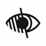 déficience visuelle malvoyant aveugle logo