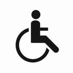 handicap moteur mobilité réduite logo