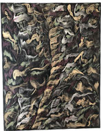 Bild 12 40x50 cm Acryl/Tusche auf Leinen