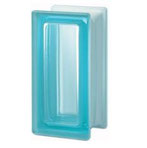Bild: Design Pegasus Acquamarina R09 T sat 1 lato Clear Klar Weiß Clearview Vollsicht Aquamarin Aquamarine Satiniert 1 Seite Glasbaustein Glasstein Glass Blocks Glasbausteine-Center Glasbausteine-Center.de Glassteine Glasbausteine satin one side finished 