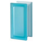 Bild: Design Pegasus Acquamarina R09 T sat Clear Klar Weiß Clearview Vollsicht Aquamarin Aquamarine Satiniert 2 Seiten Glasbaustein Glasstein Glass Blocks Glasbausteine-Center Glasbausteine-Center.de Glassteine Glasbausteine satin two sides finished 19x9,