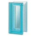 Bild: Design Pegasus Acquamarina R09 T Clear Klar Weiß Clearview Vollsicht Aquamarin Aquamarine Transparent Glasbaustein Glasstein Glass Blocks Glasbausteine-Center Glasbausteine-Center.de Glassteine Glasbausteine 19x9,4x8