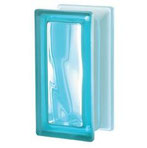 Bild: Design Pegasus Acquamarina R09 O sat 1 lato Clear Klar Weiß Wave Wolke Aquamarin Aquamarine Satiniert 1 Seite Glasbaustein Glasstein Glass Blocks Glasbausteine-Center Glasbausteine-Center.de Glassteine Glasbausteine satin one side finished 19x9,4x8