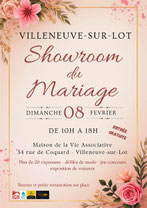 Showroom du Mariage de Villeneuve-sur-Lot - 08 Février 2026