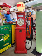 Deko Oldtimer Auto Garage TV Deko Globe Petrol Pump