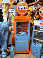 Deko Tankstelle 50`s Style Diner Möbel Event Miete Messe