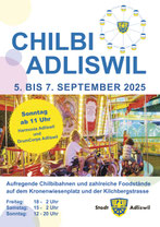  Chilbi Adliswil 05. - 07.09.2025