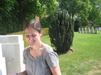 At Ramparts military Cemetery C: B. Belvalette