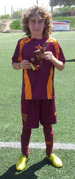 Darío ha sido elegido mejor jugador del torneo.