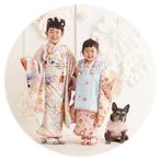 札幌市のスタジオ夢物語札幌の七五三