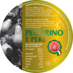 pecorino maremma new taste sheep sheep’s cheese dairy caseificio tuscany tuscan spadi follonica label italian origin milk italy matured aged flavored flavor aromatic e pere pear pears