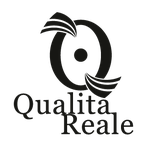 Schwarzes Logo von Qualita Reale.