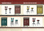 Bel Air Diner stools