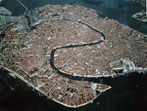 Venise vue d'avion