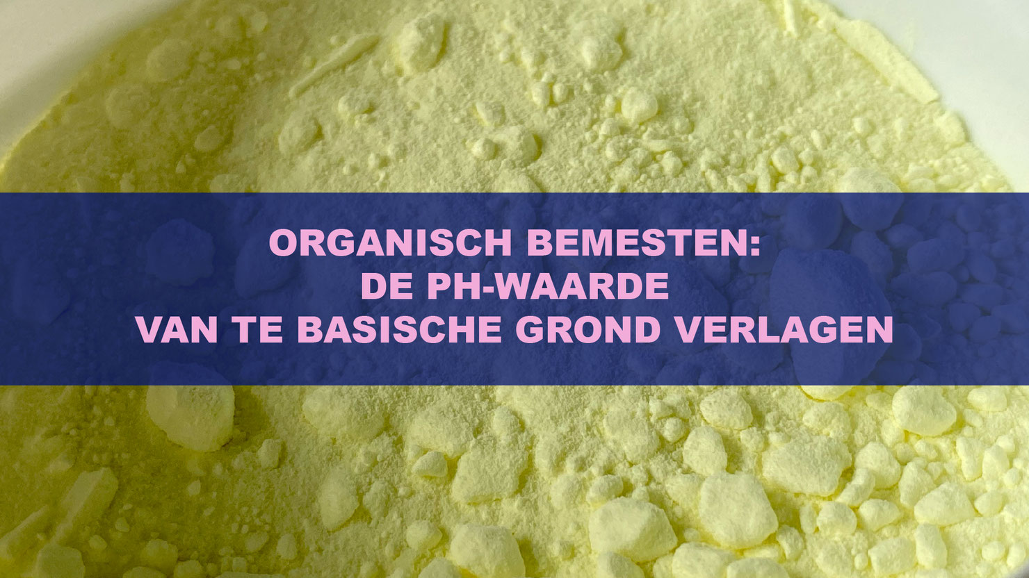 Organisch Bemesten De pHWaarde Van Te Basische Grond Verlagen Organisch Bemesten De pHWaarde Van Te Basische Grond Verlagen