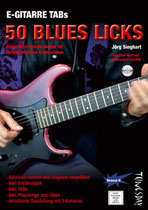 Cover Heft 50 Blues Licks für E-Gitarre