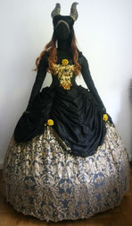 Beauty and the beast, Schöne und das Biest, Mash up, Belle, Biest, Cosplay, Kostüm, Steampunk, Dark twist, Ballkleid, Kleid, Theater, Musical, Halloween