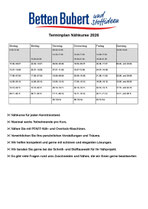 Bild Nähkurse 2017 - Bettenbubert und Stoffideen