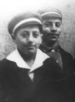 Josef Bienstein (rechts) und Adolf Weinberg (Foto: Sammlung E. Sternberg-Siebert)