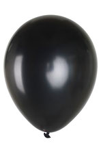 Ballonnen Zwart Metallic € 2,25 8stuks