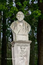 schloss nordkirchen wandelgang ostseite skulptur
