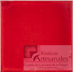 <img src="azulejo-liso-talavera.jpg" alt="Azulejo artesanal liso tipo Talavera Mexicano color Rojo Sólido">