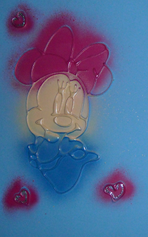 Minnie-Mouse blau