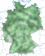 Verbreitung der Lachmöwe in Deutschland im Jahresverlauf.