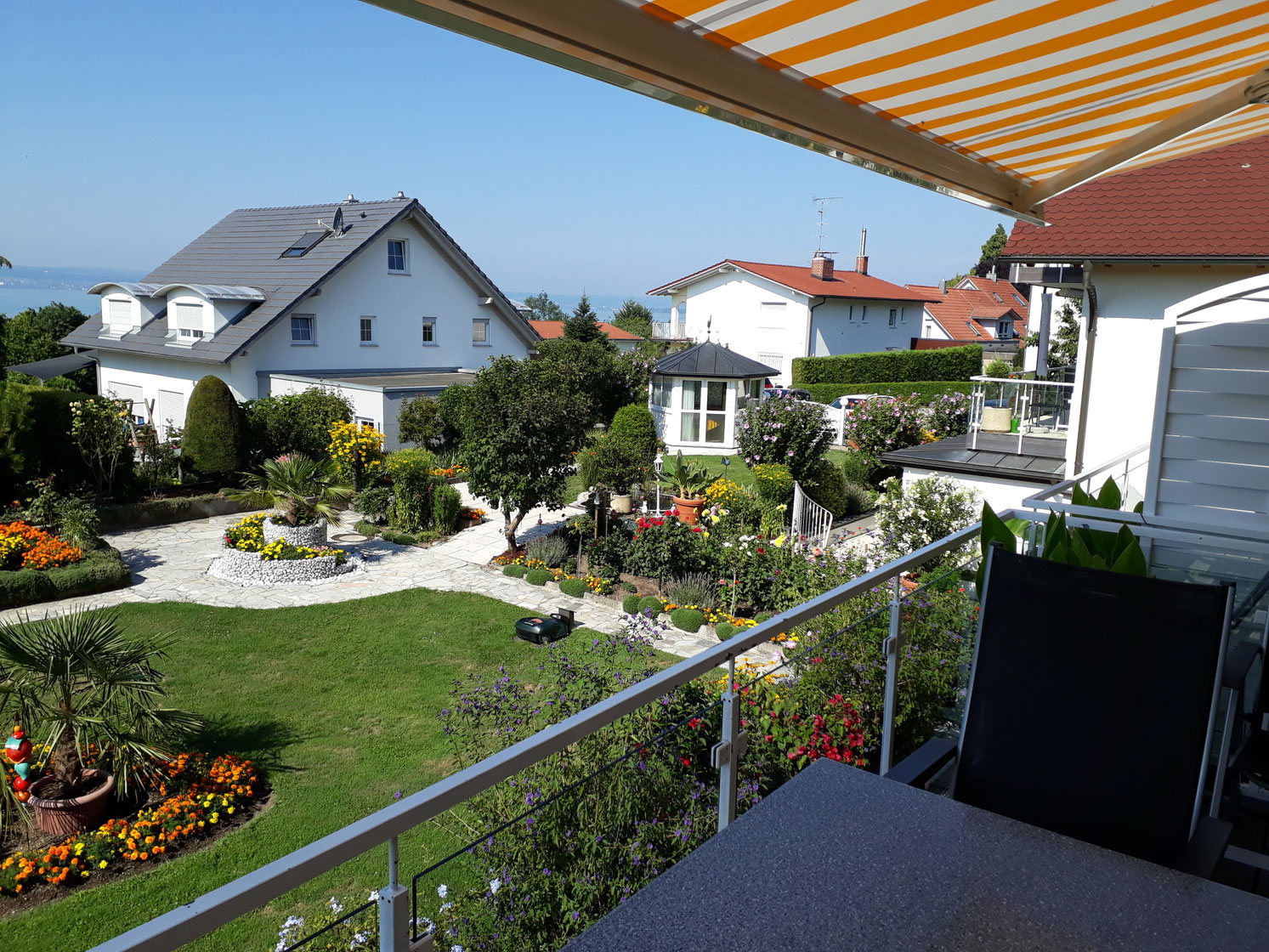Bild: Ferienwohnungen am Bodensee: Hagnau - Balkon Ferienwohnung 4 aus Melanie