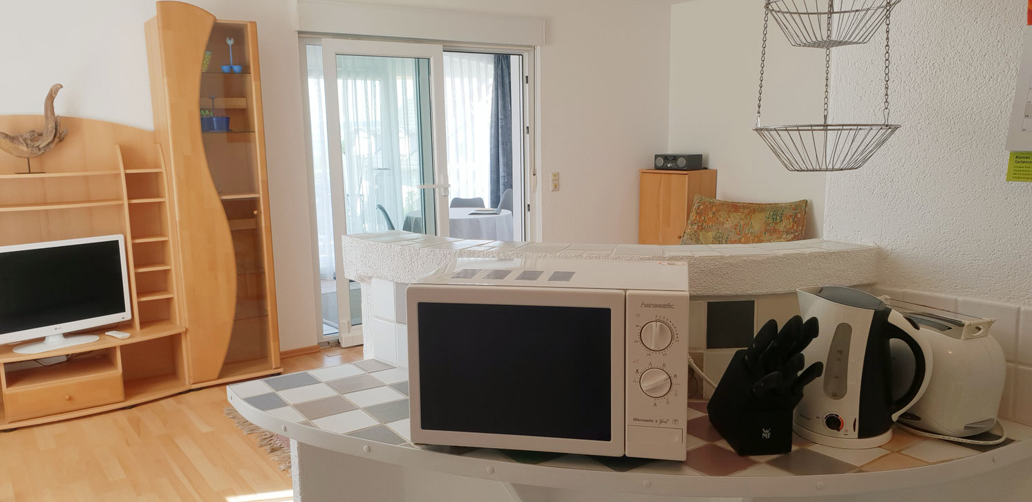 Bild: Ferienwohnungen am Bodensee: Hagnau - Balkon Ferienwohnung 4 im Haus Melanie