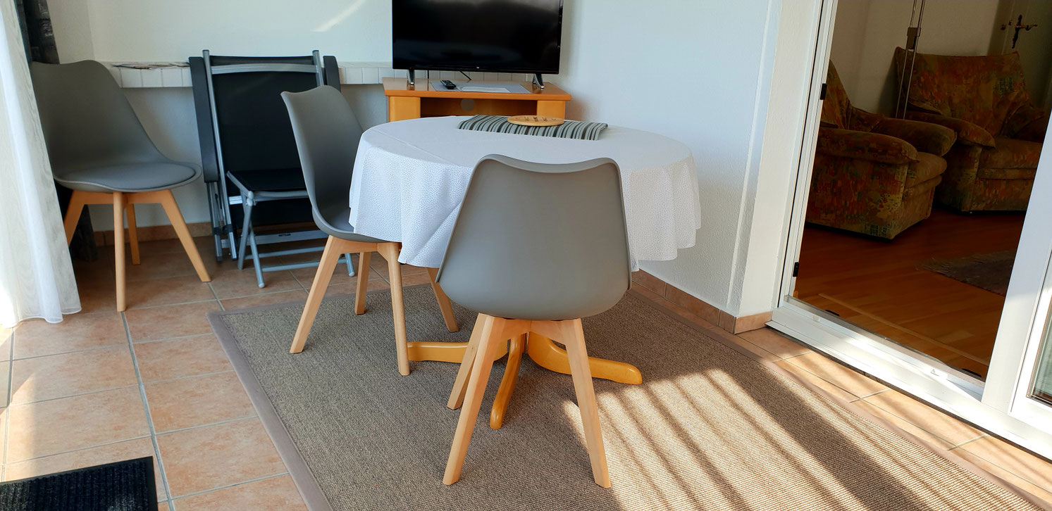 Bild: Ferienwohnungen am Bodensee: Hagnau - Wintergarten -  Ferienwohnung 4 im Haus Melanie