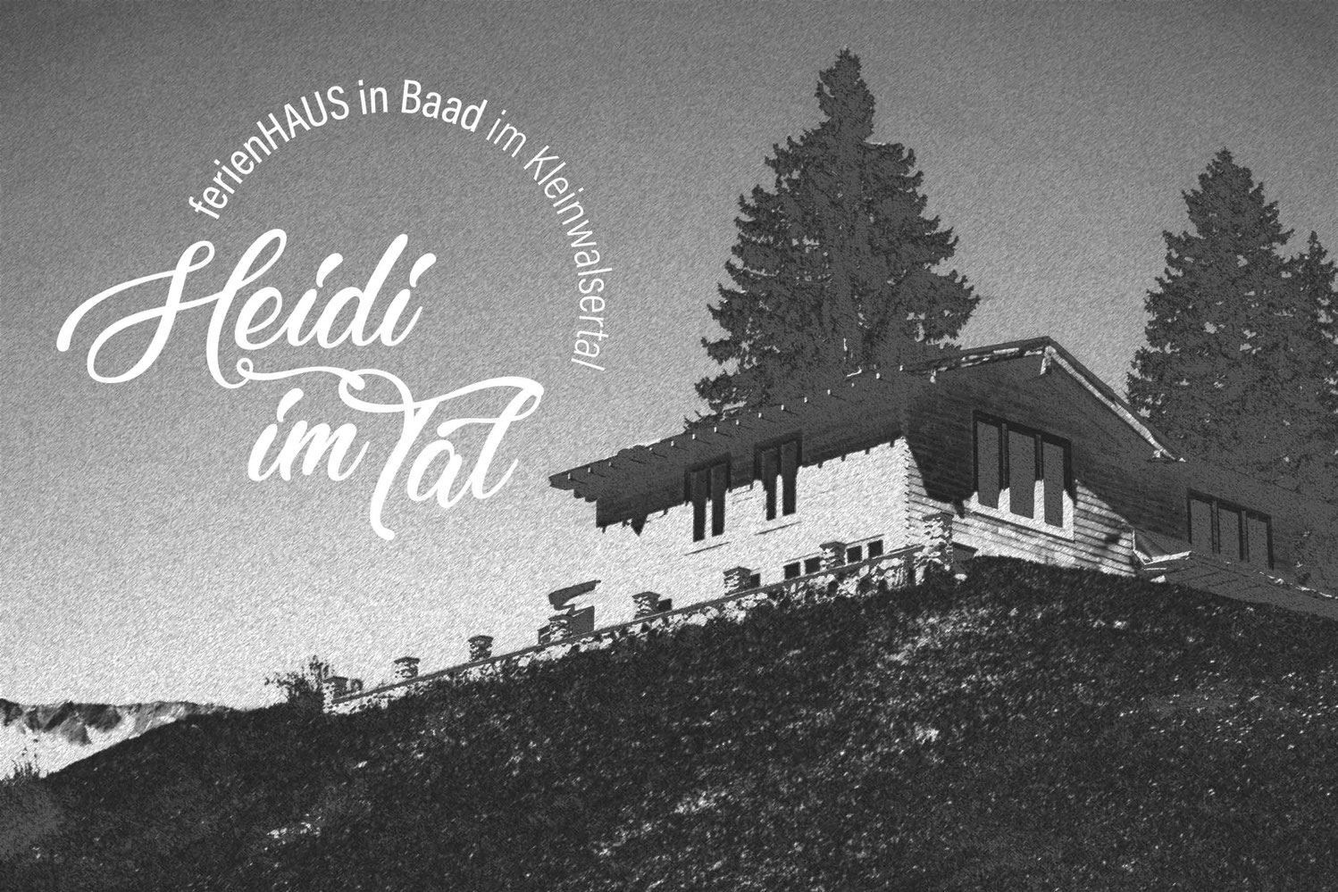 Ferienhaus in Baad im Kleinwalsertal, Mittelberg, Ferienwohnung für 2 bis 6 Personen, Heidi im Tal