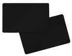 PVC-Karten schwarz-matt 86x54